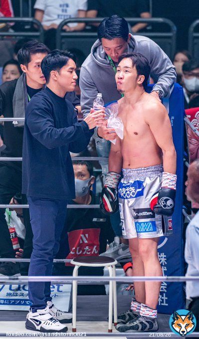 #朝倉未来 選手 インターバル  #超RIZIN 9.25 さいたまスーパーアリーナ