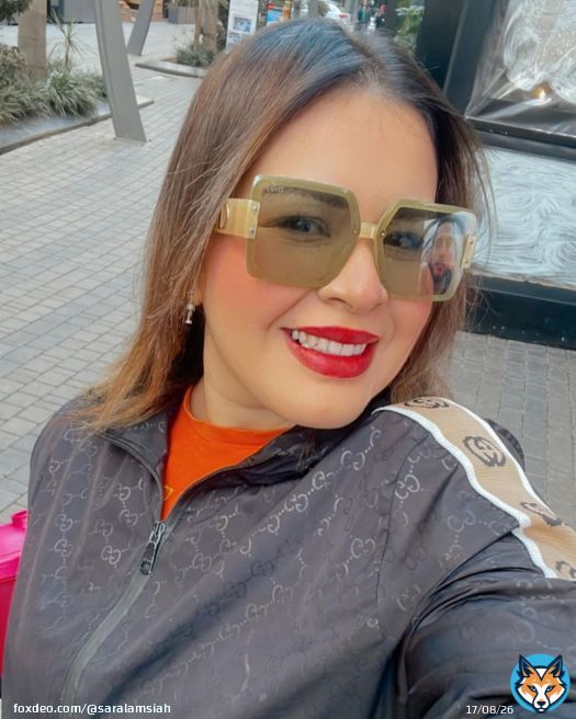 Photo by سارة \ud83d\udc9c on January 21, 2024. May be a selfie of 1 person, top, jacket, sunglasses and parka.
