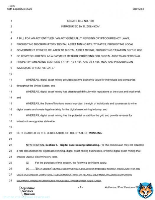BREAKING: The Montana Senate has passed the &lsquo;Right to Mine&rsquo; #Bitcoin bill by a landslide vote of 37-13.