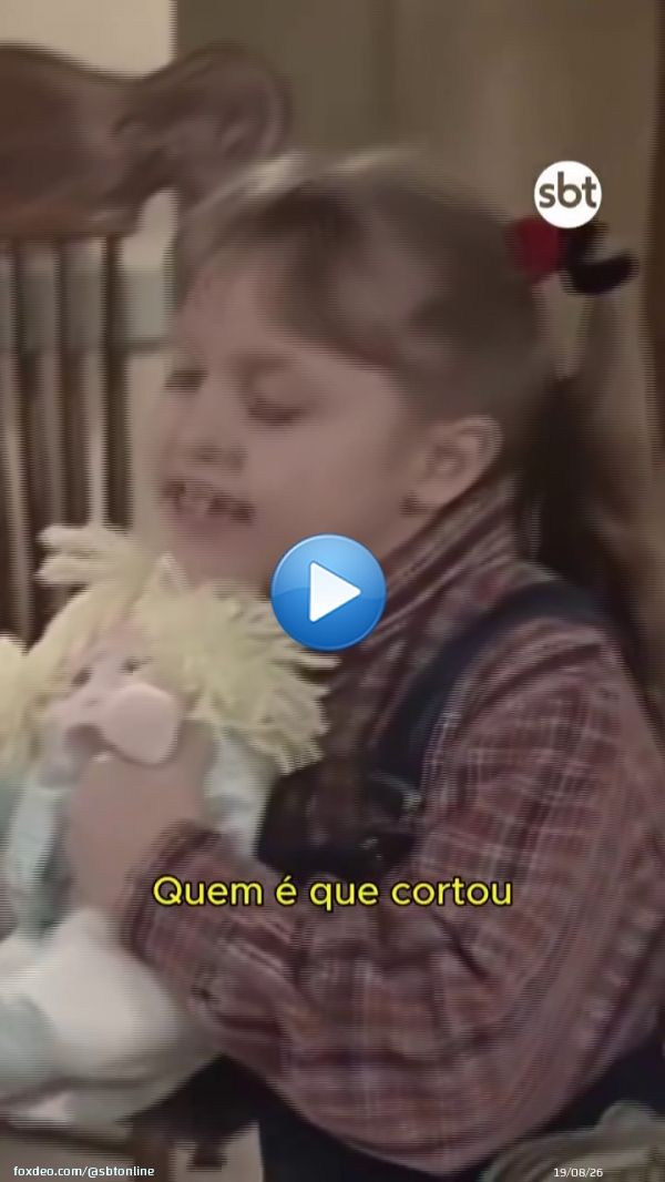 'Eu não cortei… eu operei!' Chiquititas 1997 está disponível pra você ver e rever no canal do YouTube do SBT!