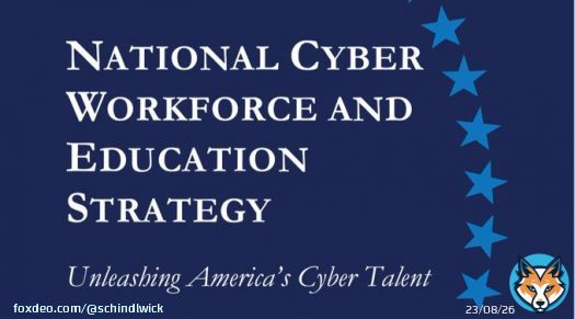 The new National Cyber Workforce and Education Strategy (NCWES) is a ground-breaking approach to filling #cyber job vacancies in the U.S. and empowering everyone in the digital world.  #CybersecurityJobs #Security