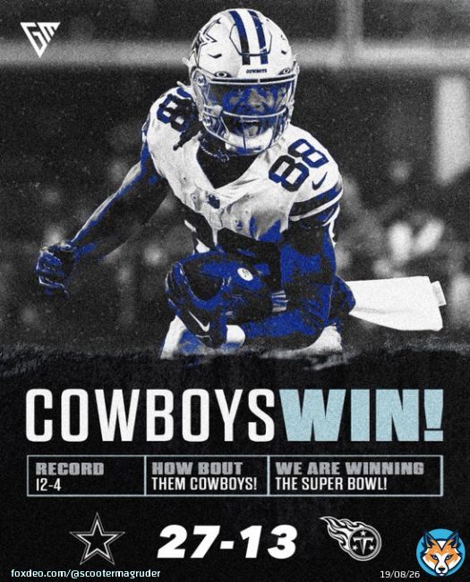 An ugly win is still a win. #DallasCowboys