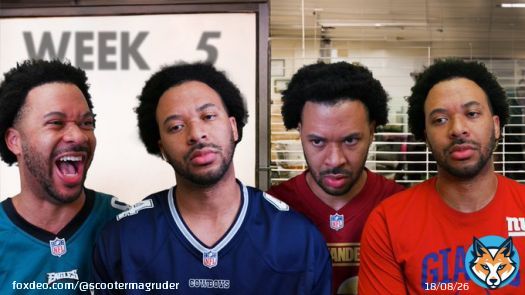 NFC East Meeting Week 5  #DallasCowboys | #FlyEaglesFly | #NYGiants | #HTTC