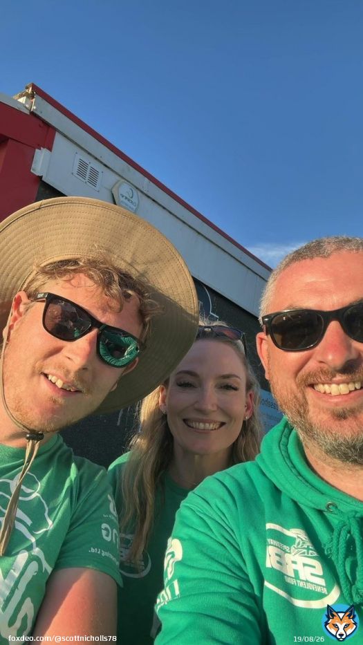 They’ve made it! A huge congratulations to the incredible team behind the Walk Speedway fundraiser who have completed their 107-mile challenge, arriving at Redcar ahead of tonight’s action! Support the cause here:  #SRBF #BenFundBonanza