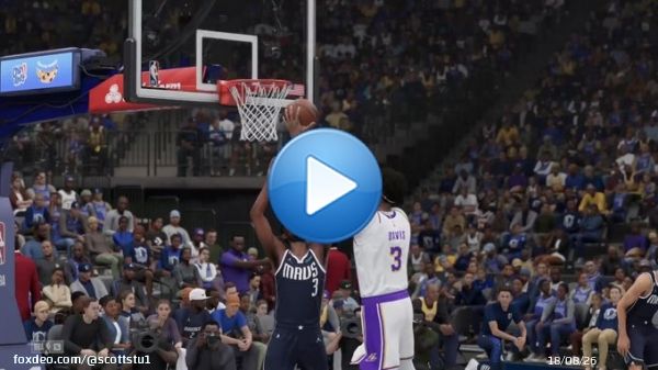 NBA2K23 - Lakers/Mavericks - LeBron vs Kyrie  via @YouTube