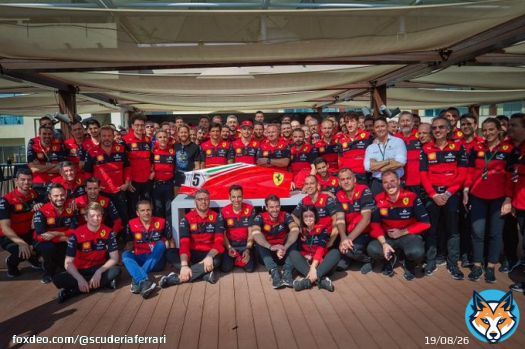 Everyone is a Seb fan. Even if they say they&rsquo;re not, they are a Seb fan    #essereFerrari #AbuDhabiGP #Seb5 #DankeSeb