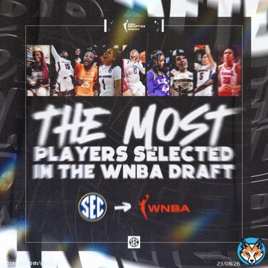 Pathway to the Pros.   The @SEC had 9 former players selected in the 2023 #WNBADraft &ndash; more than any other conference in the country.  #SECWBB x #ItJustMeansMore