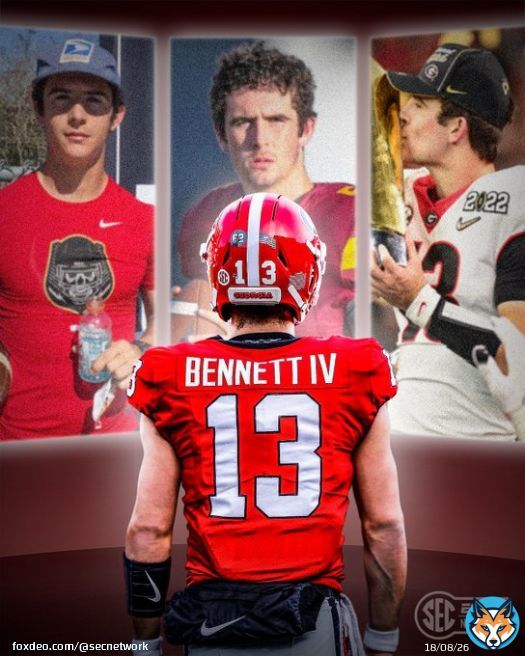 From walk-on to JUCO to 2x National Champion.  Stetson Bennett. @GeorgiaFootball legend.