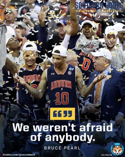 Beat Kansas  Beat North Carolina  Beat Kentucky   @AuburnMBB defeated the three winningest programs in college basketball history on its incredible Final Four run in 2019.   Southern Hoops Part 7 | 9 PM ET