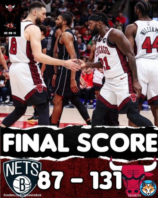 BULLS WIN, BULLS WIN   It's been a while, but WOW, what a win  Pat Bev has infected this team with energy   #BullsNation