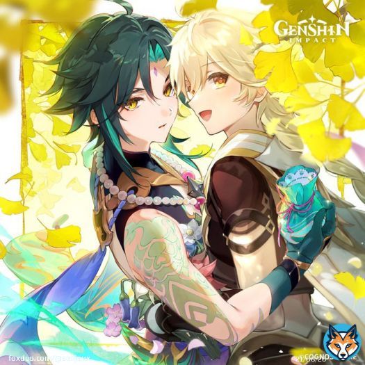 ong look guys!! xiaother canon fr #xiao #aether #xiaother #XiaoAether #GenshinImapct