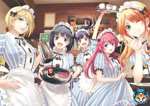 アニメ「女神のカフェテラス」  明日、4月7日(金)25時55分 MBS/TBS系スーパーアニメイズム枠にて 放送開始です