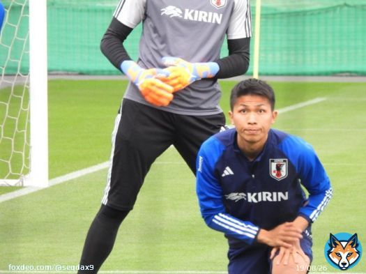 西村拓真選手  #daihyo #samuraiblue #サッカー日本代表 #代表合宿 #西村拓真