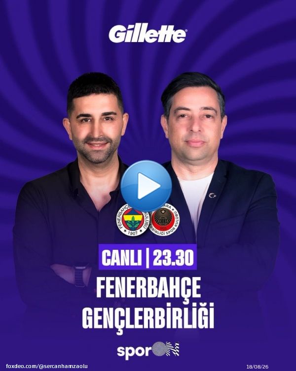 CANLI YAYIN BAŞLADI Fenerbahçe–Gençlerbirliği maçını ve Trabzonspor deplasmanını konuşacağız. Her zaman olduğu gibi özel bilgilerin olduğu adrestesiniz. Bekleriz arkadaşlar