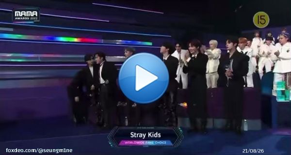 CONGRATULATIONS @Stray_Kids FOR WINNING 2022 MAMA WORLDWIDE FAN CHOICE AWARD