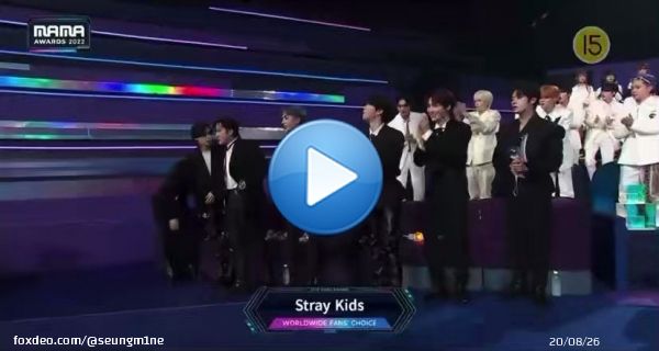 CONGRATULATIONS @Stray_Kids FOR WINNING 2022 MAMA WORLDWIDE FAN CHOICE AWARD