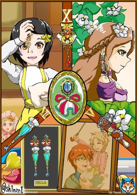 #今月描いた絵を晒そう #今月描いた絵を晒す   応募用で描いたモノも入れて。 向かって左のイラストは、構図に悩みましたわ   #VioletEvergarden #ヴァイオレット・エヴァーガーデン #MAYLA