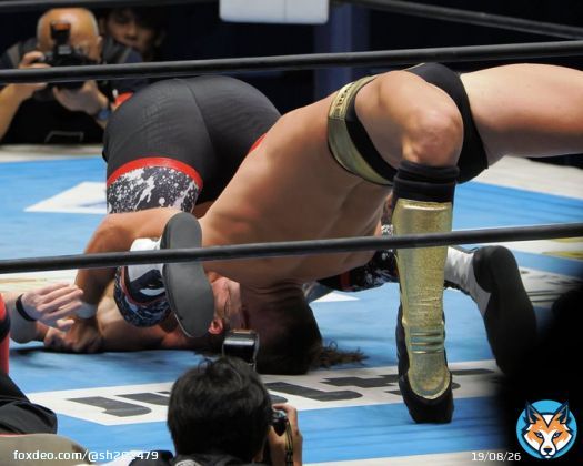 10/26 新日本プロレス 後楽園ホール #njpw #njpwworld #njautumn　  最後はザックさんのヨーロピアンクラッチでフィニッシュ