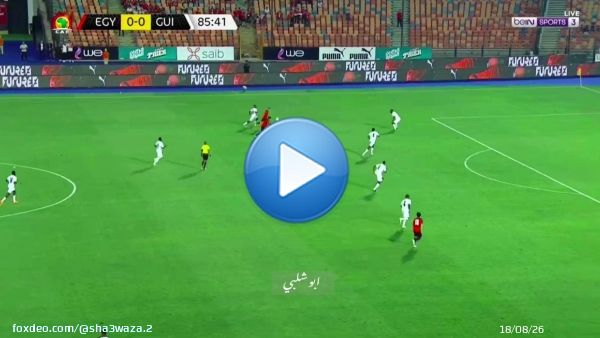 \ud83c\udfa5 \u26bd\ufe0f Mostafa Mohamed scores Egypt's first goal #مصر_غينيا
