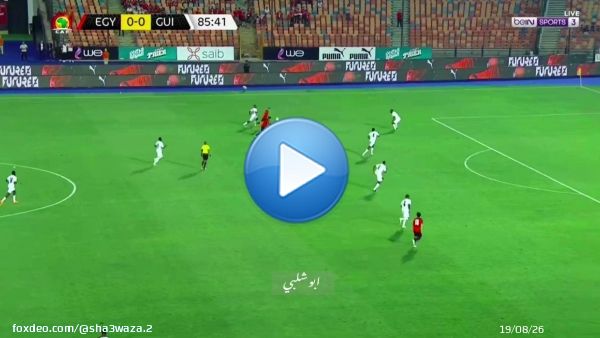 \ud83c\udfa5 \u26bd\ufe0f Mostafa Mohamed scores Egypt's first goal #مصر_غينيا