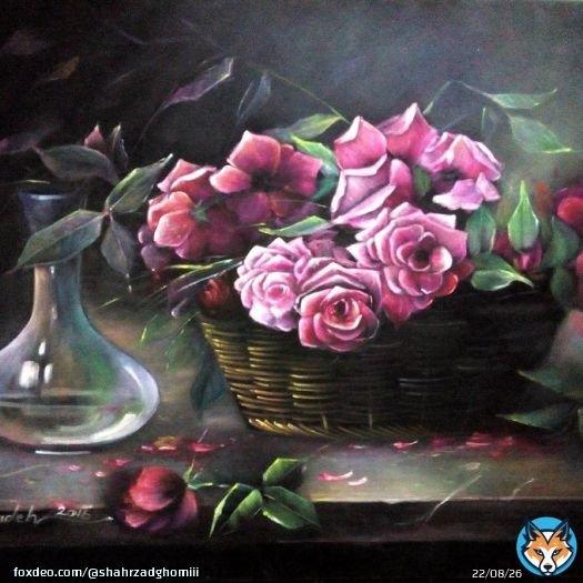 Chiaroscuro Painting / flower basket Thank you very much @friikki for your kindness and supporting                        #FERRYGRAPHIC #NFTMARKETPLACE #NFTCOMMUNITY #TEZOS #OBJKTCOM #nftshill #NFTartist #nft_shill #tezosnft