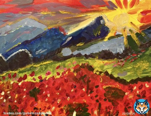 Nature#1 from my painting collection Collected by a dear friend @KcMagination it&rsquo;s great you like it. On #objktcom  3/4 Ed left 2.5 #tezos  Link   #Sepidehartworld #NFTcollectors  #NFT_Shill #nftpainting #NFTArts