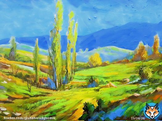 Sense of color in nature 4/1 2.50 @tezos Link   #NFTCommunity  #NFTCollection  #NFT  #artgallery  #artwork  #oilpainting  #NFT_Shill