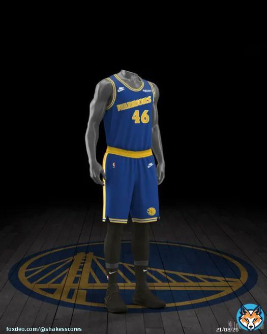 Uniforms for Golden State Warriors vs Houston Rockets at 4:00 PM.   #DubNation #Rockets