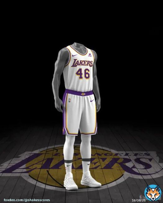 Uniforms for Los Angeles Lakers vs Philadelphia 76ers at 4:30 PM on ESPN.   #LakeShow #BrotherlyLove