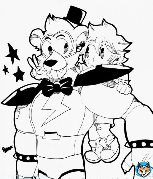 The superstars  #fnaf #fnaffanart #fnafsecuritybreach #fnafsb #glamrockfreddy #gregoryfnaf