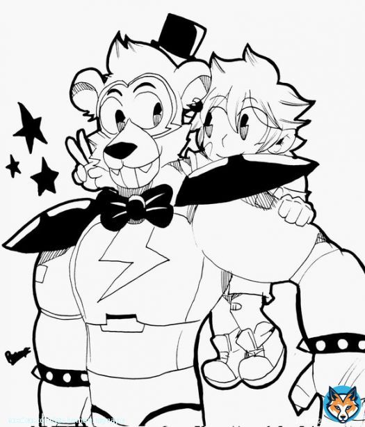 The superstars  #fnaf #fnaffanart #fnafsecuritybreach #fnafsb #glamrockfreddy #gregoryfnaf