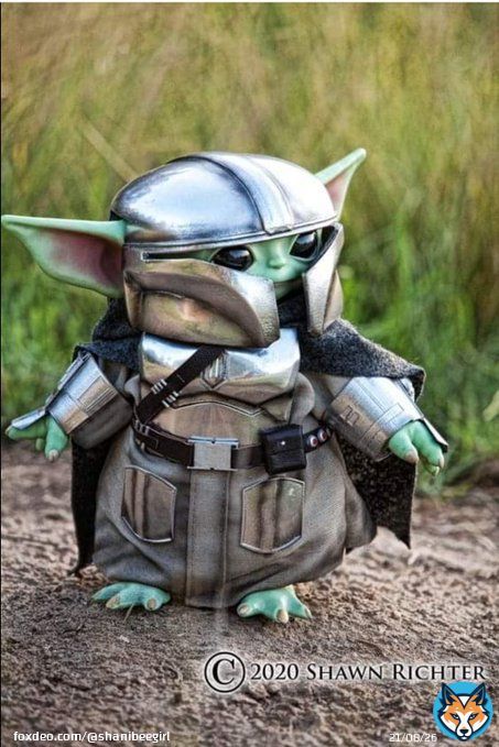 Will never not love this @batcap50 #Grogu #Mandalorian #ThisIsTheWay