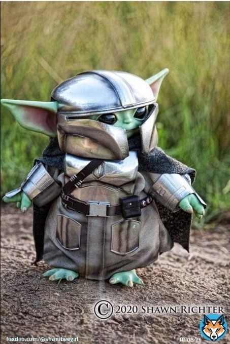 Will never not love this @batcap50 #Grogu #Mandalorian #ThisIsTheWay