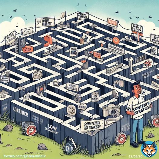 Navigating the content marketing maze is like searching for the hidden treasure! It's full of twists, turns, and challenges, but the reward at the end is worth every twisty path. Don't get lost, keep pushing through! #ContentMarketing #DigitalJourneyneyShow more