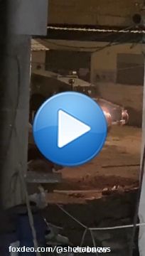 جانب من اقتحام قوات الاحتلال مخيم جنين المستمر منذ ساعات.