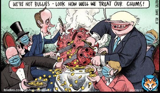 #thegreatcovidcontractsrobbery #ToryCriminalsUnfitToGovern #ToriesDevoidOfShame  #ToryCorruption #PPEScandal #borisjohnson #conmencartel wan c ock #backhanders #ToryBribes #RussianPeers