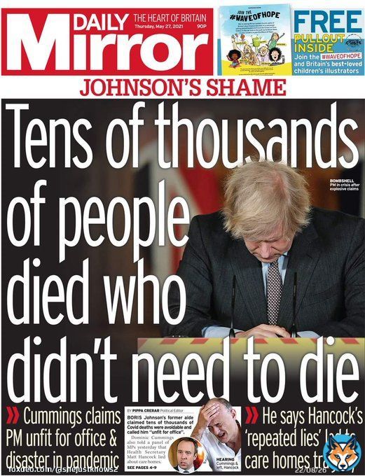 The BBC is the propaganda machine for the downing street #conmencartel. #ToryCorruption #ToryLies #ToriesDisinformation #allinittogether world beating!!!