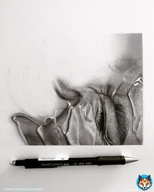 Steps \ud83d\udc3e ..#pencilsketches #sketchingart #sketchingdaily #sketchinstadaily #sketchink #drawing_pencile #artist_features #portraitsketch #portraitdrawings #artwork