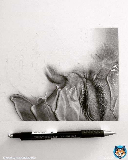 Steps \ud83d\udc3e  . .  #pencilsketches #sketchingart #sketchingdaily #sketchinstadaily #sketchink #drawing_pencile #artist_features #portraitsketch #portraitdrawings #artwork