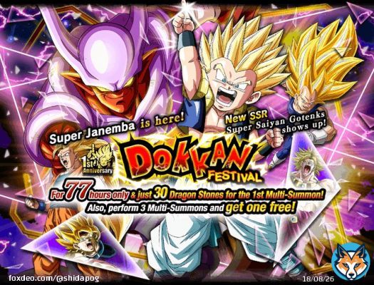 Old Dokkan fest banner designs were so good