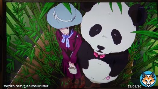 〈朗報〉パンダメイドの御徒町さん、10話にして初めて喋る CVは平野綾さん。 #アキバ冥土戦争