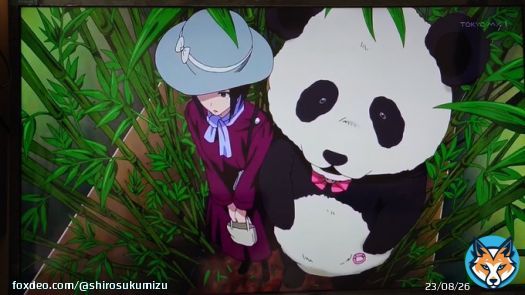 〈朗報〉パンダメイドの御徒町さん、10話にして初めて喋る CVは平野綾さん。 #アキバ冥土戦争