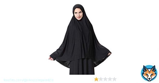 GUMEI Damen extra Lange Milchfaser Muslim Arab Hijab Eleganter einfarbiger islamischer Gebet Leichter Kopftuch Wickelschal #Amazon