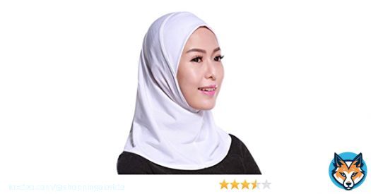 Lijun Womens Muslim Cotton Mini Hijab Kopftuch Vollfarbige Vollkappe Innenkappe Islamic Arab Wrap Schal Turban Hut Kopfbedeckung #Amazon