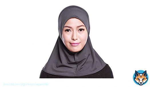 karrychen Womens Muslim Cotton Mini Hijab Head Scarf Solid Color Full Cover Inner Cap Islamic Arab Wrap Shawl Turban Hat Headwear- 12# #Amazon