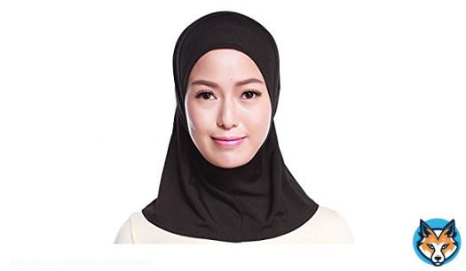 karrychen Womens Muslim Cotton Mini Hijab Head Scarf Solid Color Full Cover Inner Cap Islamic Arab Wrap Shawl Turban Hat Headwear- 5# #Amazon