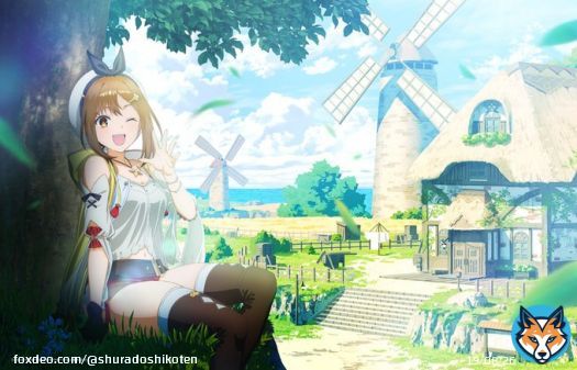 Atelier Ryza: Ever Darkness & the Secret Hideout Vol. 1 BD/DVD jacket illustration featuring Ryza by character designer Tomoyuki Shitaya #ライザのアトリエ #AtelierRyza #ライザのアトリエ2 #AtelierRyza2 #ライザのアトリエ3 #AtelierRyza3 #アトリ絵