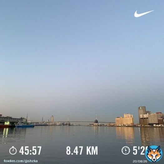 うーーーみーーー #朝ラン 終わりー 日の出が確実に早くなってきて嬉しい まだ寒いけど 昨日はなんか人多いなーと思ったら #大阪マラソン 私は出てないけど走った人お疲れ様ー 映像で見た 完走できる人があんなにいるなんて奇跡 実はフル走ったことないんだよね私 #ランニング