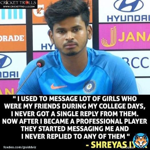 Andrew Tate Who ??  #INDvsBAN #ShreyasIyer