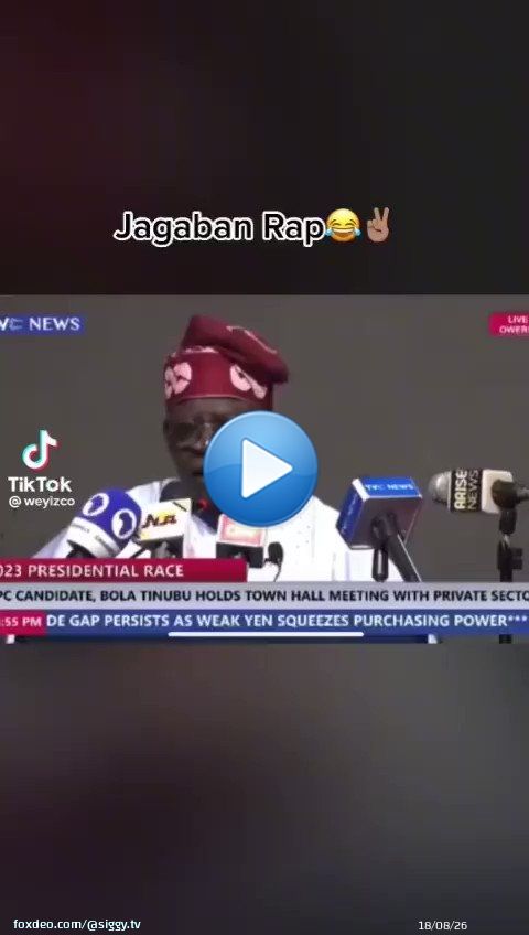 Let's give Tinubu Jagaban a Trap Music name   #olosho | #FIFAWorldCup | Top G